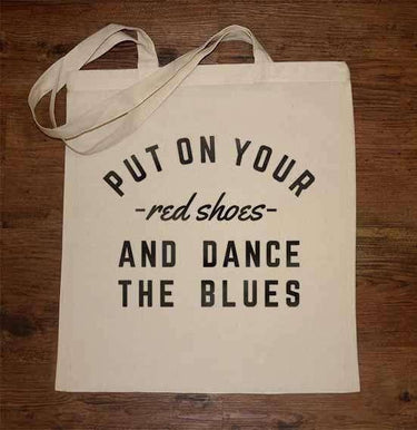 Put On Your Red Shoes Tote Bag 8Ball